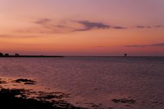 Morgenrot an der Schlei