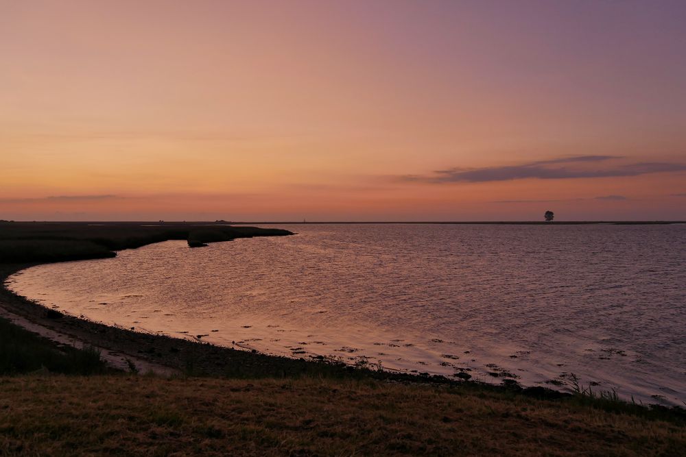 Morgenrot an der Schlei