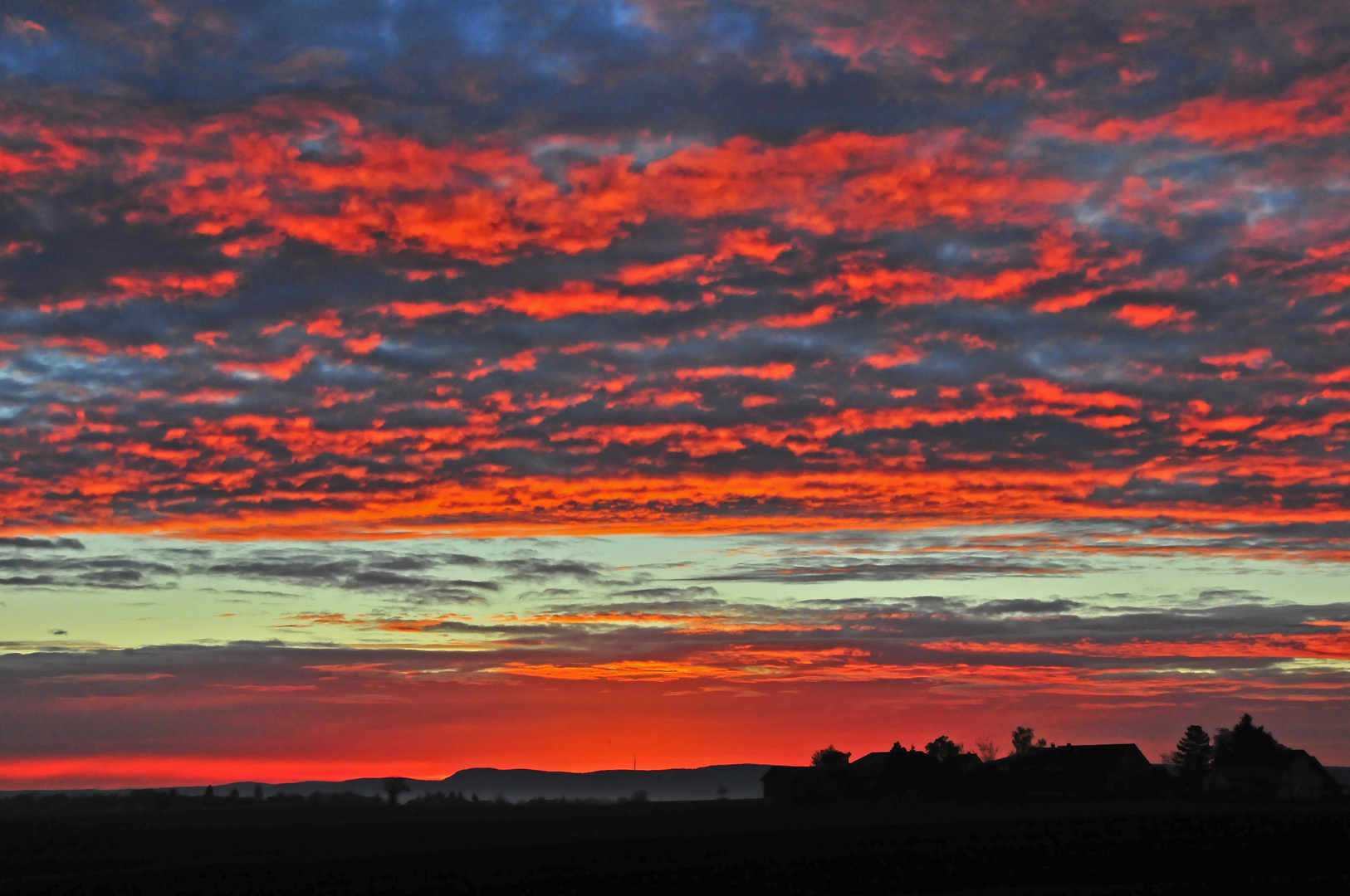 Morgenrot bei Alfdorf