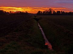 Morgenrot bei Bad Bentheim