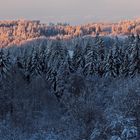 Morgenrot im Winter