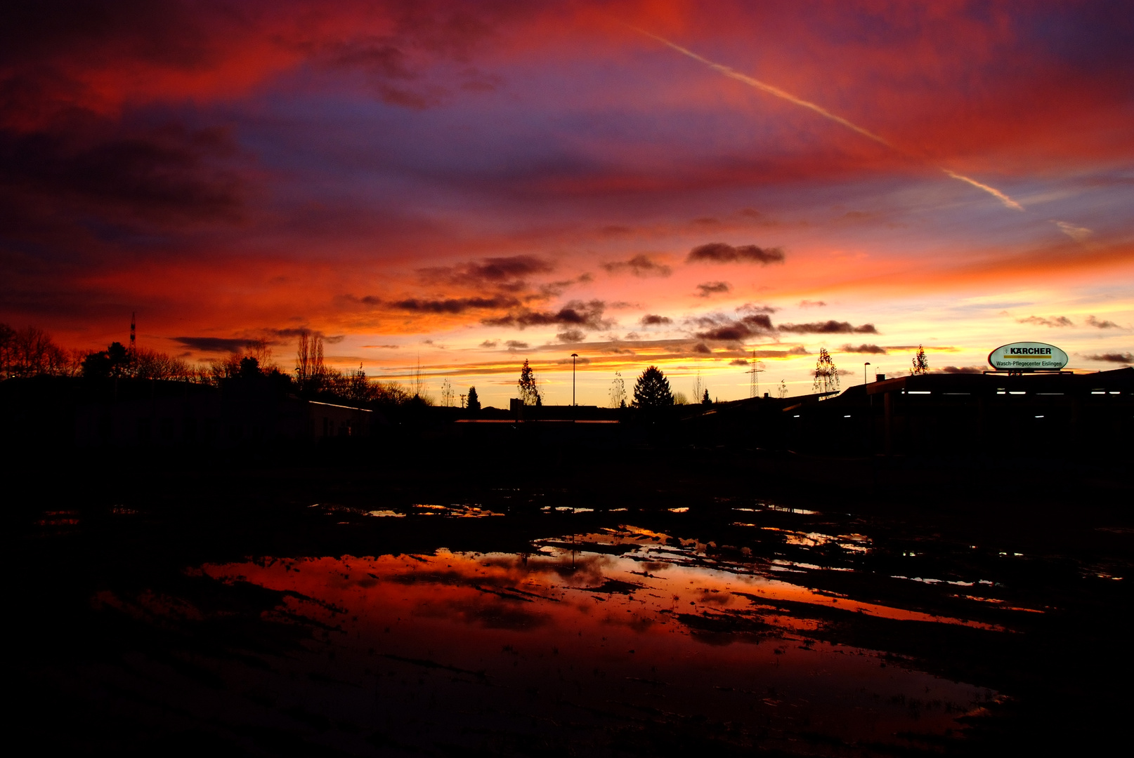 Morgenrot in Eislingen