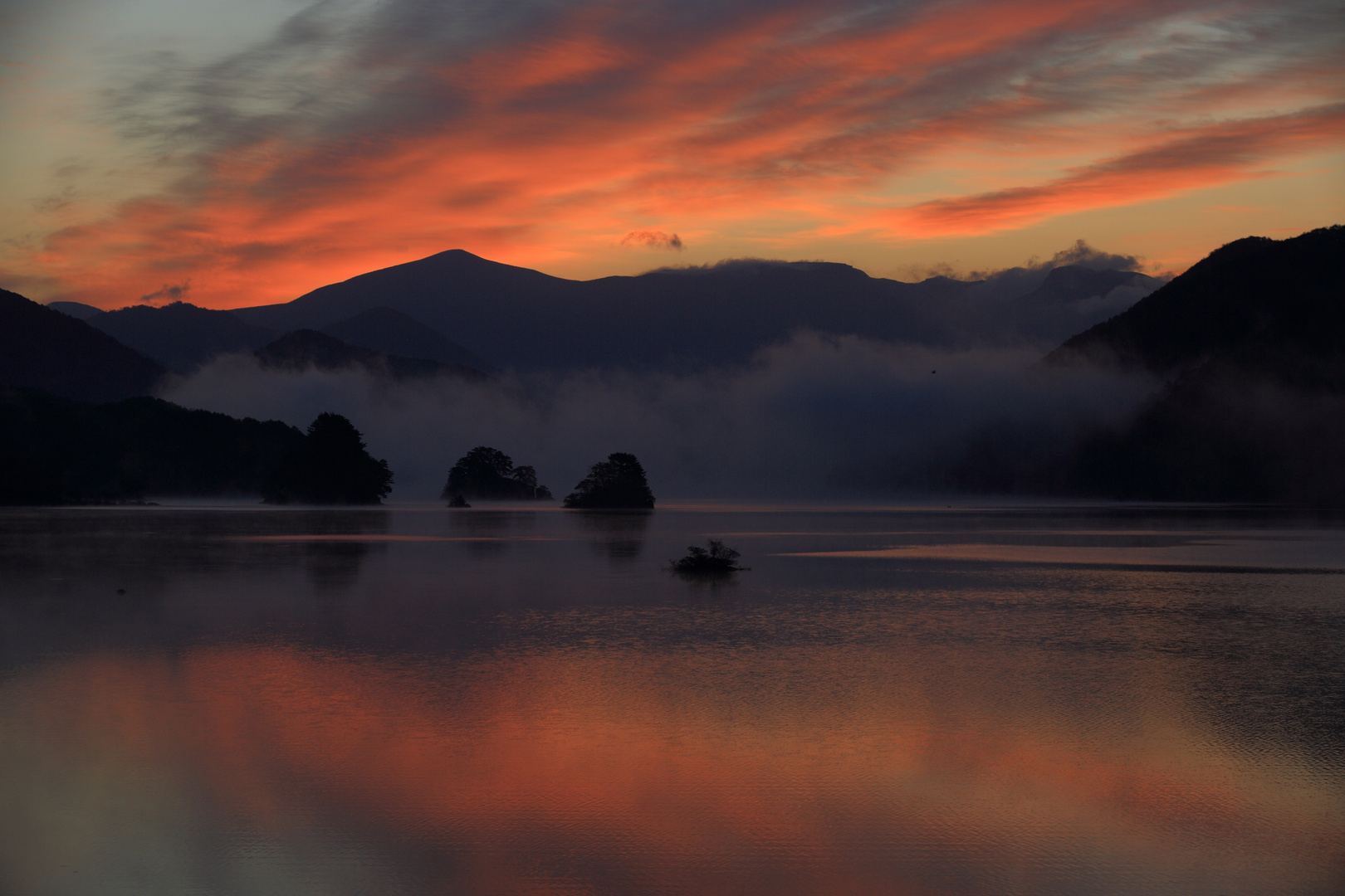 Morgenrot in Fukushima