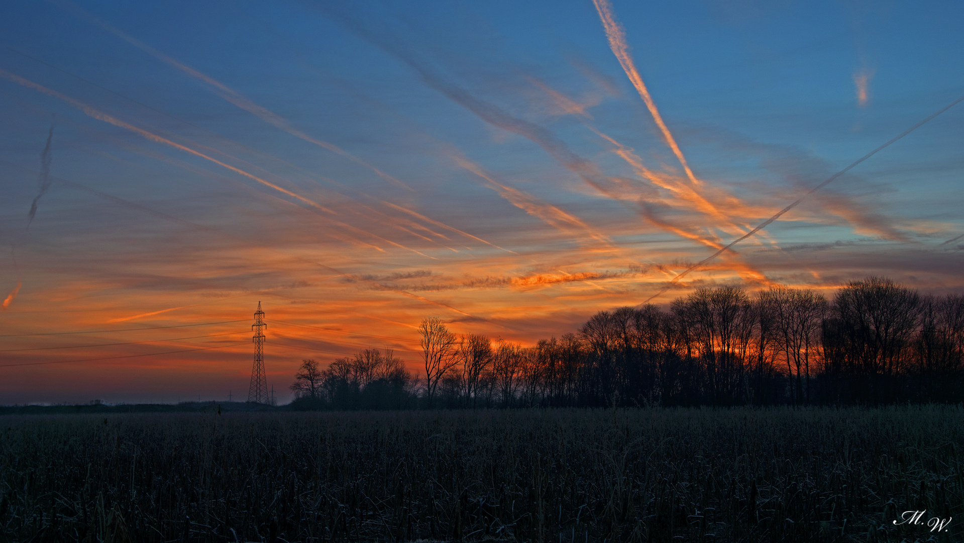 Morgenrot in Niederlaab