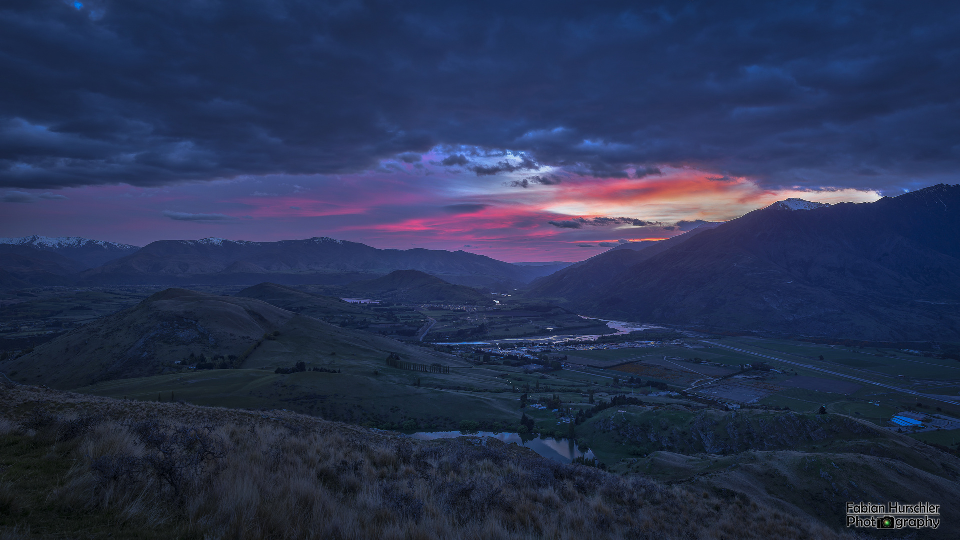 Morgenrot in Otago