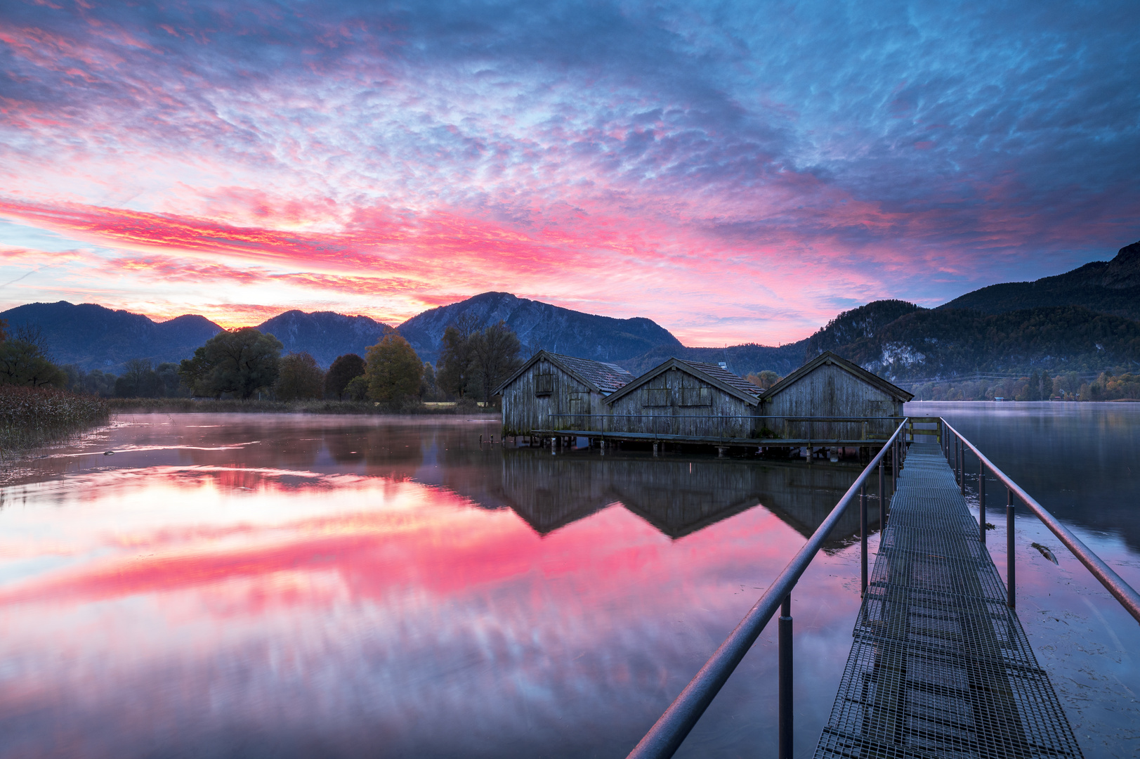 Morgenrot Kochelsee