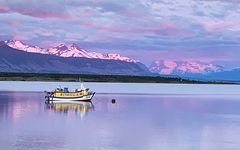Morgenrot Puerto Natales