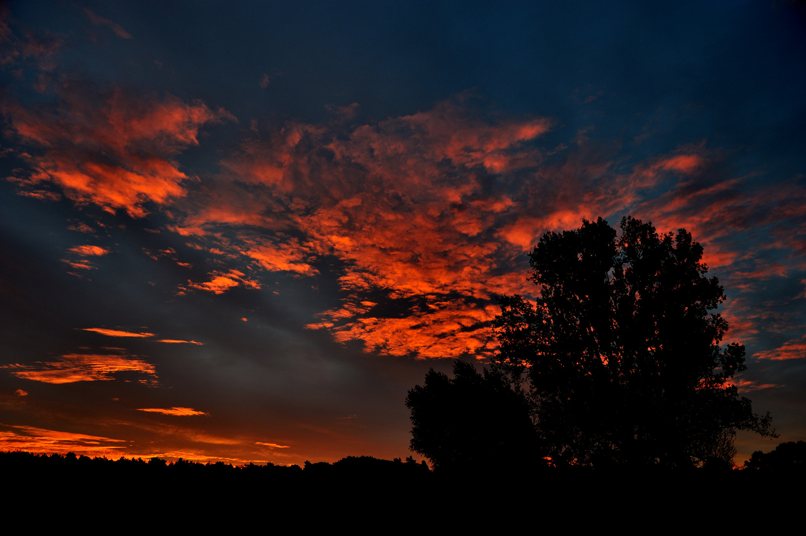 morgenrot, schlecht wetter droht