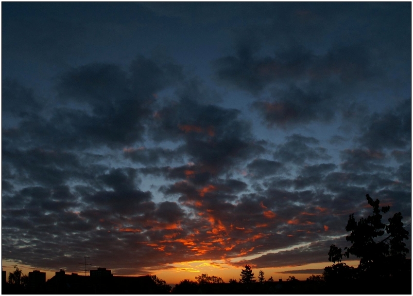 Morgenrot - schlecht Wetter droht?