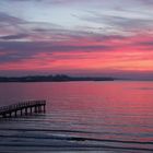 Morgenrot über der Ostsee