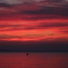 Morgenrot über der Ostsee