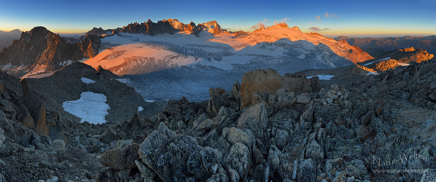 Morgenrotpanorama - 200° Pano