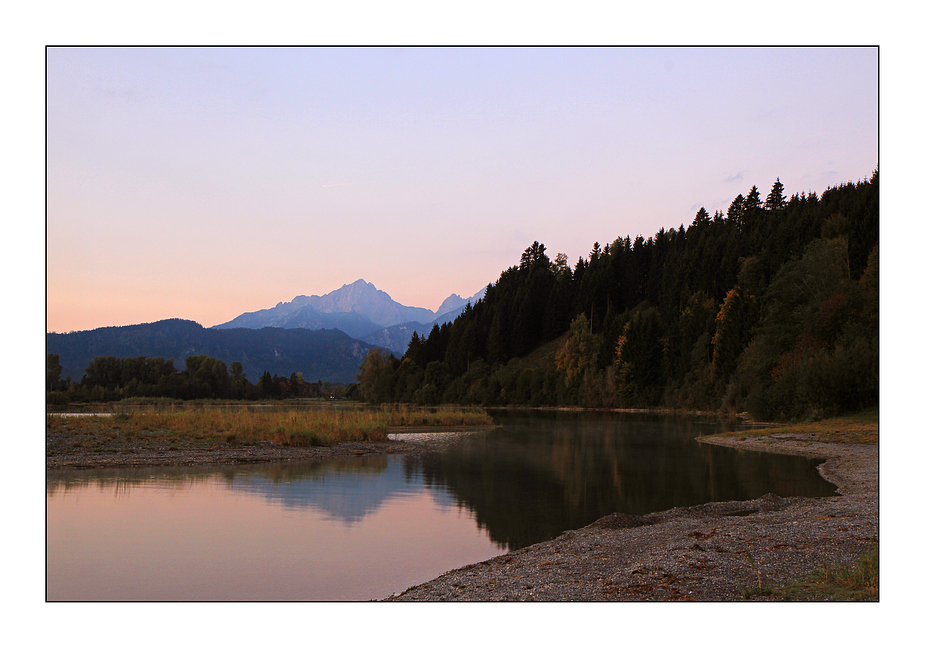 Morgenruhe am Forggensee