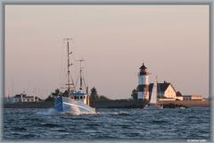 Morgens (05:25) raus zum Fischfang