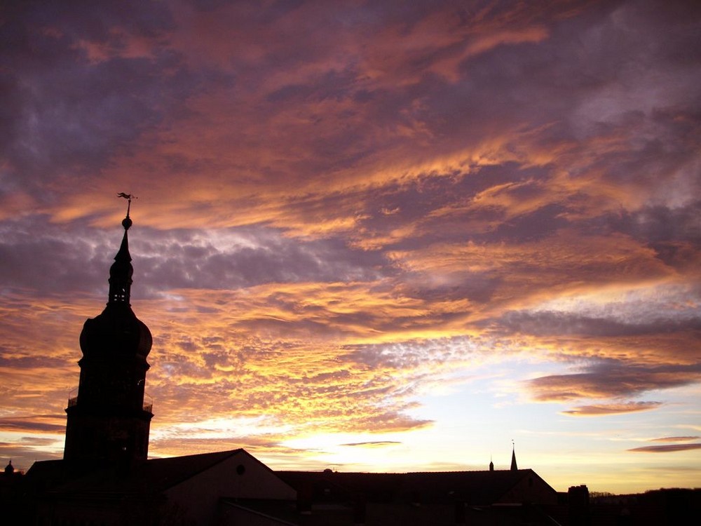 Morgens 07.05 Uhr in Altenburg