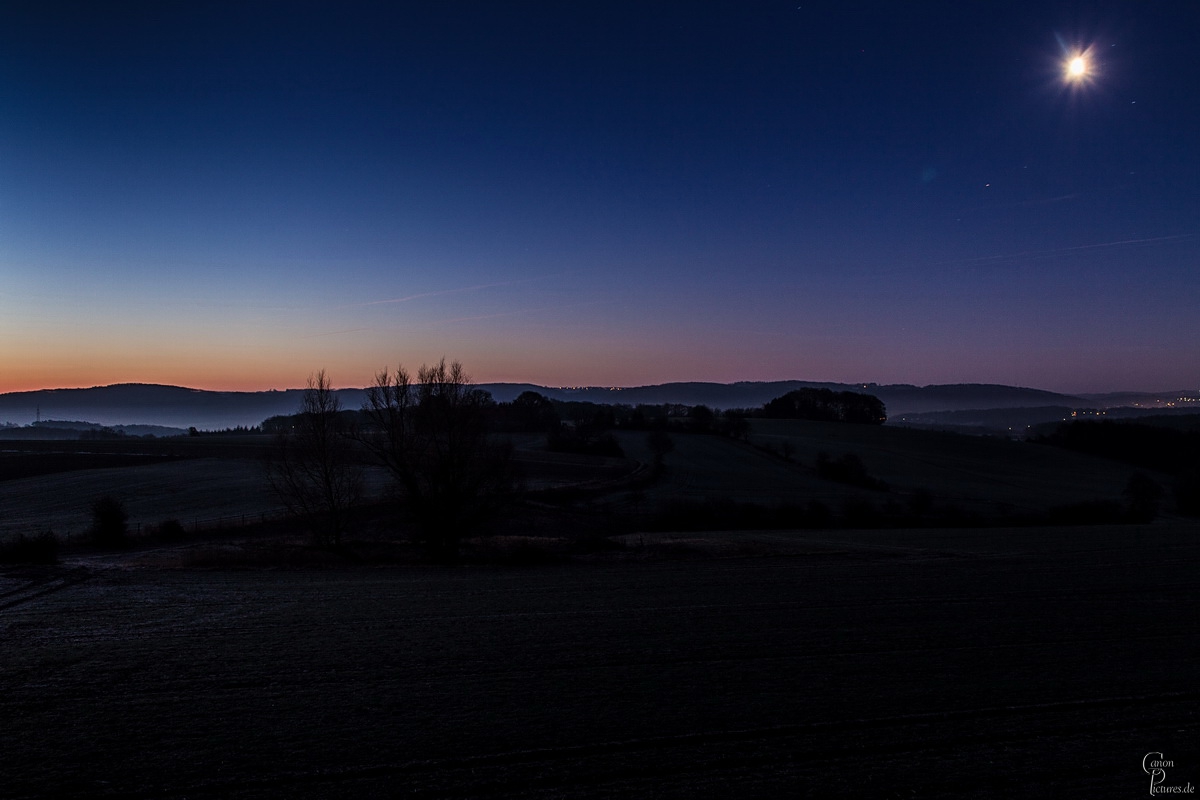 Morgens 6:00 Uhr in Deutschland