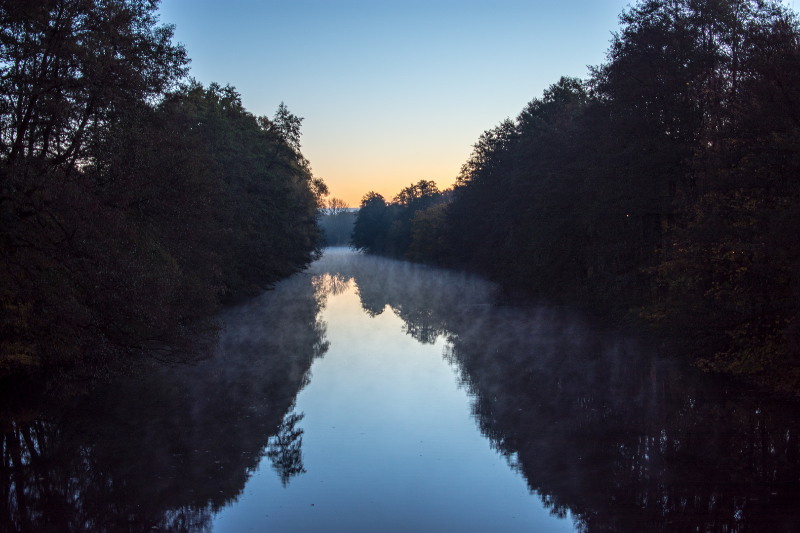 Morgens 6:30Uhr in Hamburg