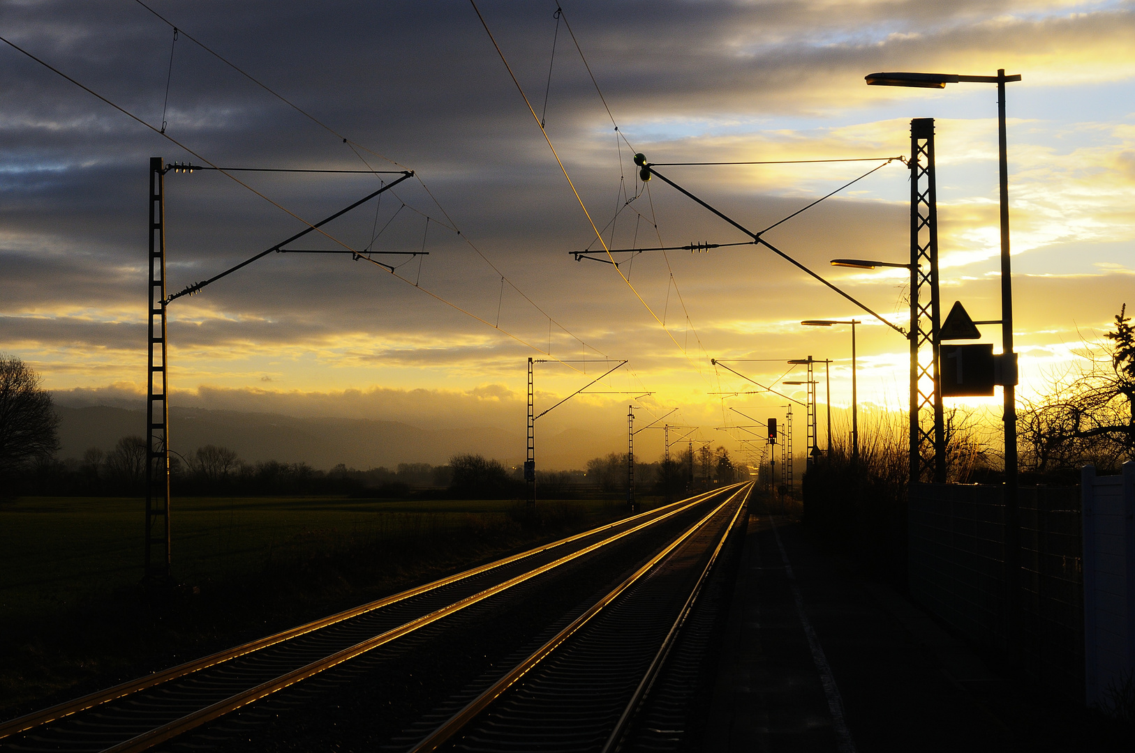 Morgens 8:20 Uhr in Deutschland ...