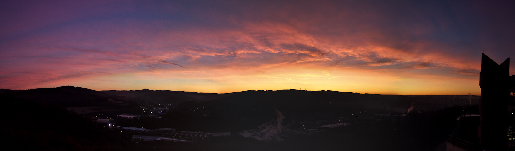 Morgens acht Uhr auf dem Haardter Berg