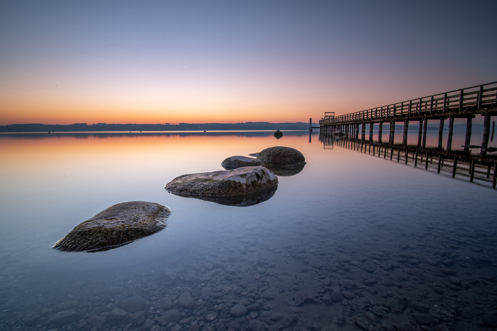 Morgens am Ammersee 