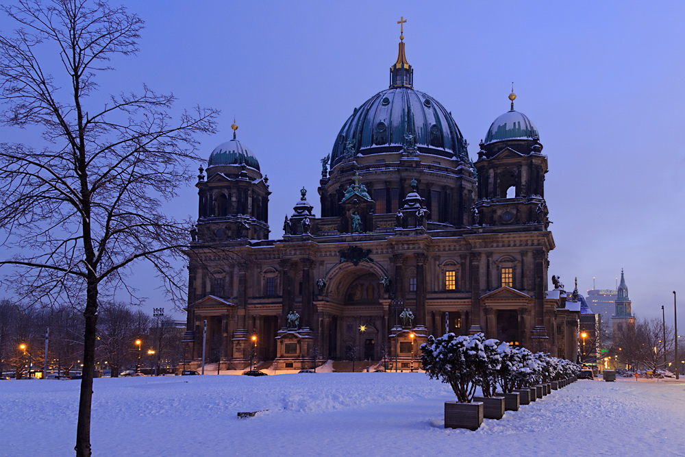 Morgens am Berliner Dom