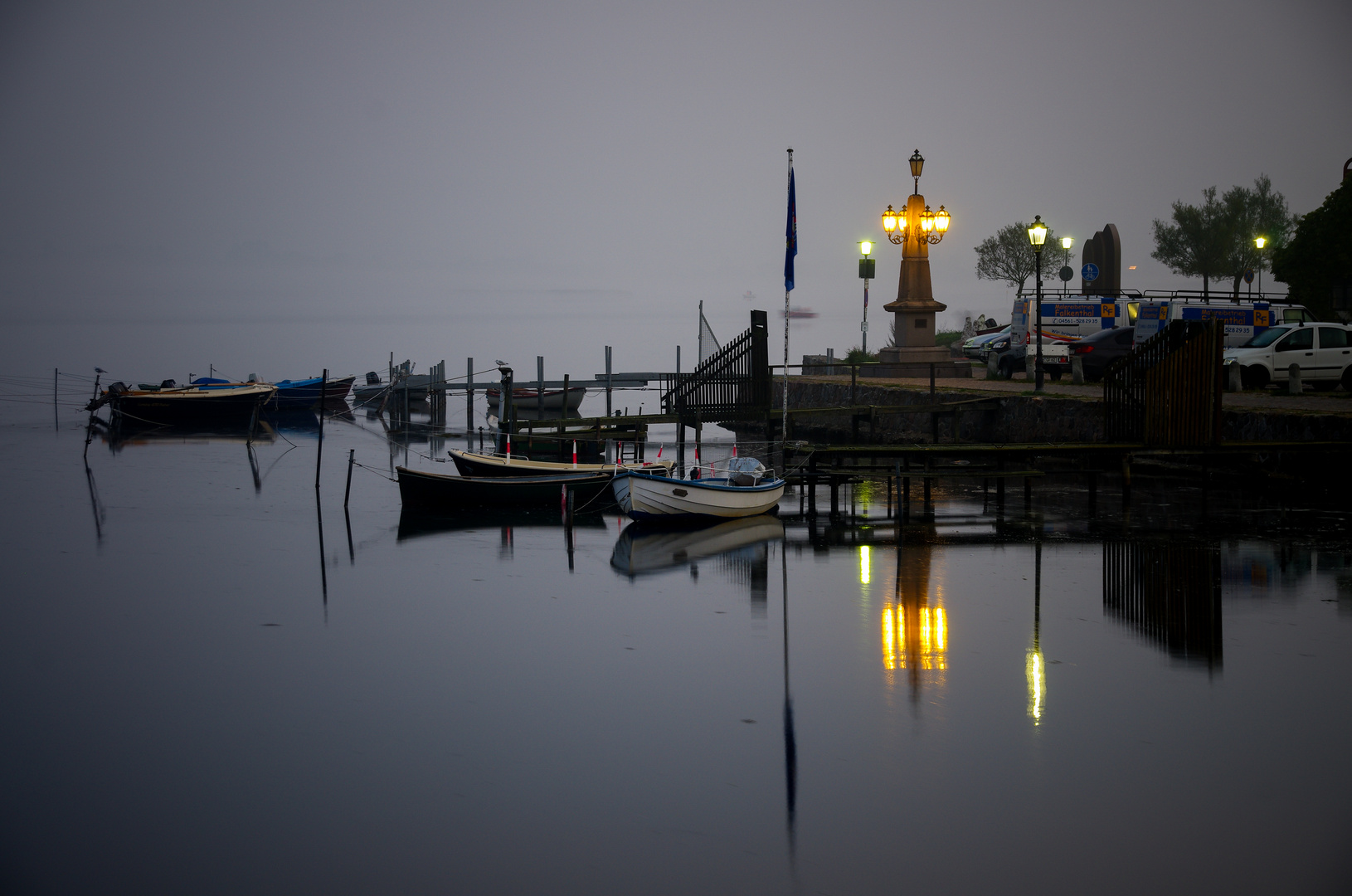 Morgens am Binnenwasser