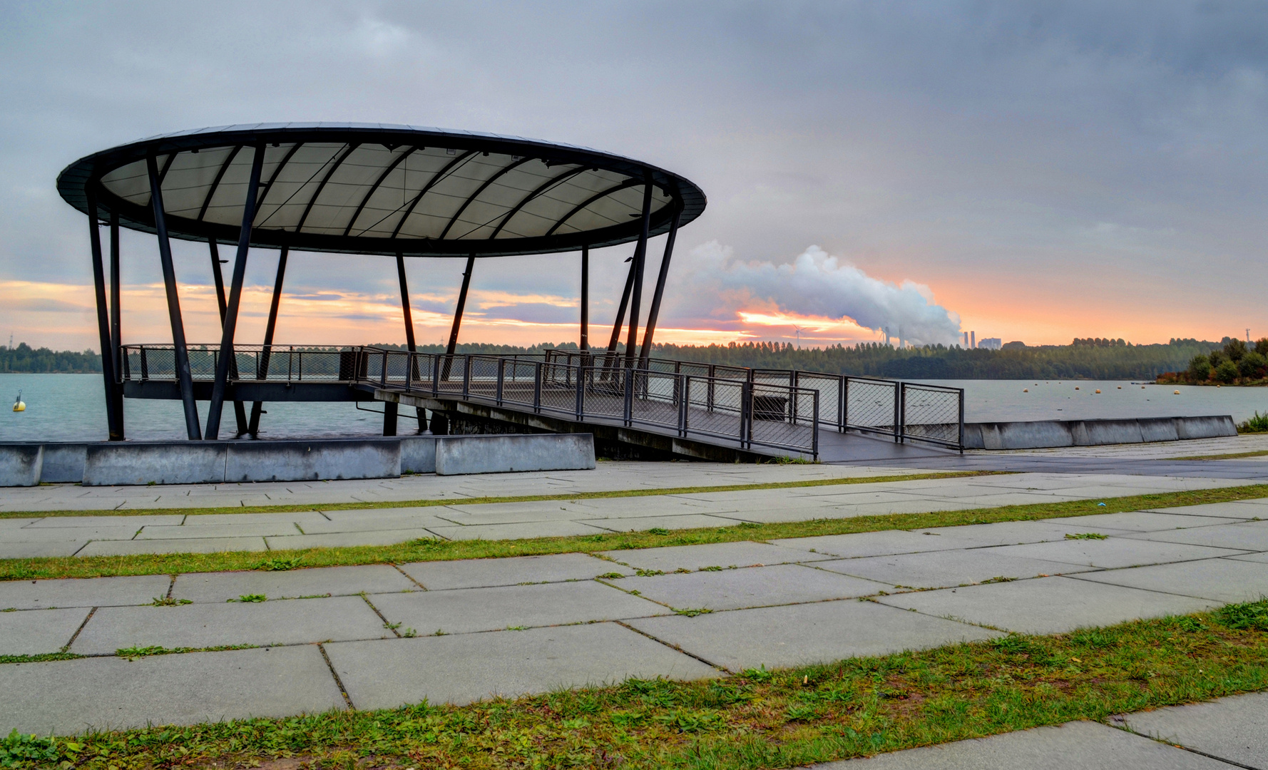 Morgens am Blausteinsee