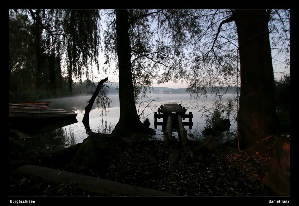 Morgens am Burgäschisee