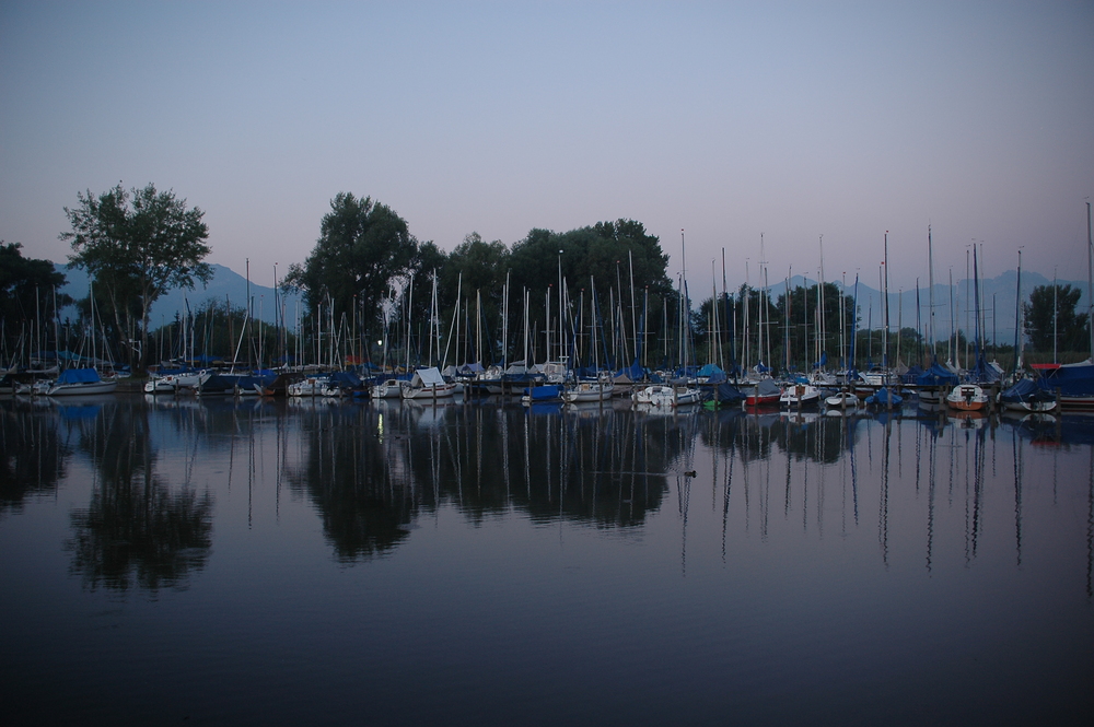 Morgens am Chiemsee