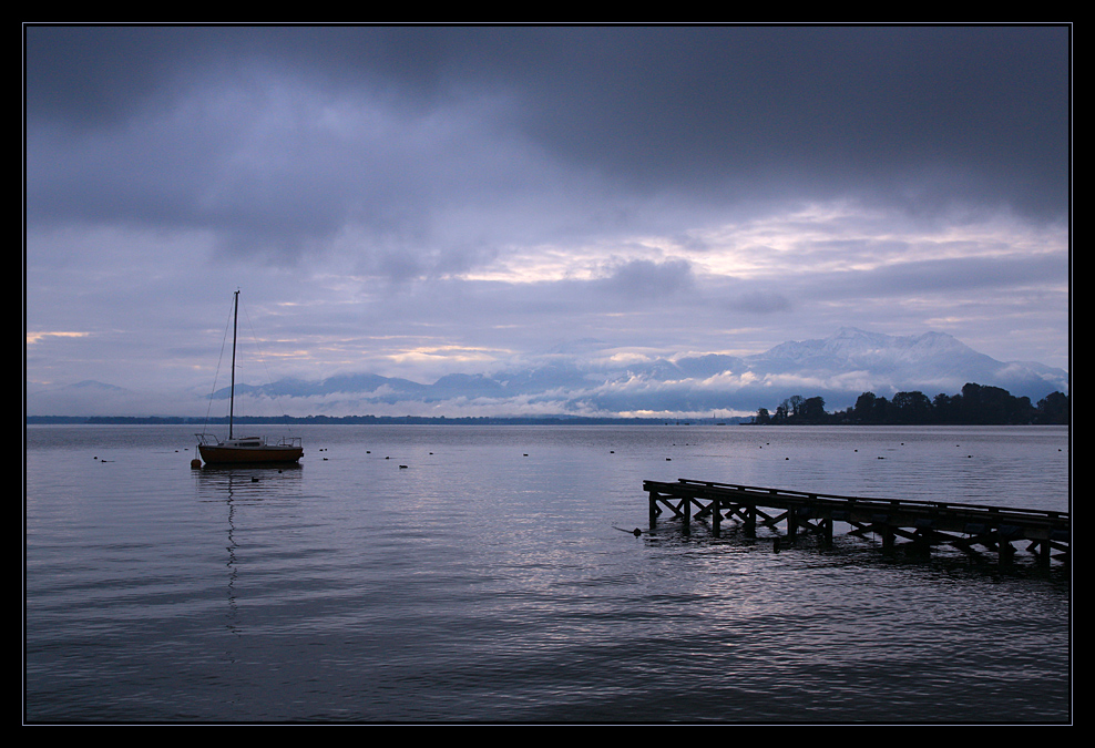 Morgens am Chiemsee