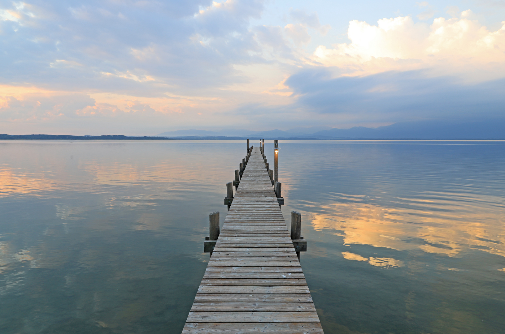 Morgens am Chiemsee