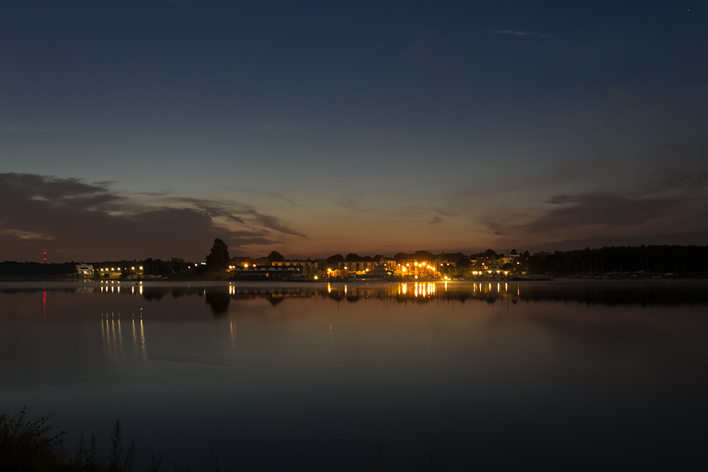 Morgens am Cospudener See