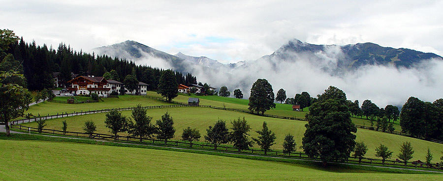 Morgens am Dachstein