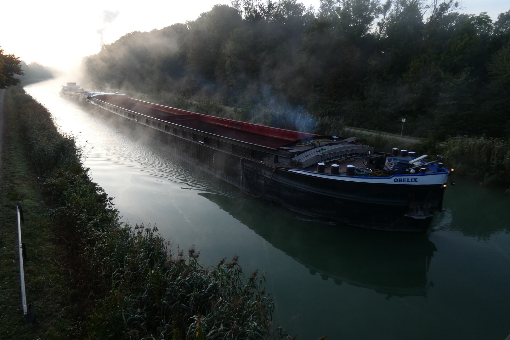 Morgens am Datteln-Hamm-Kanal