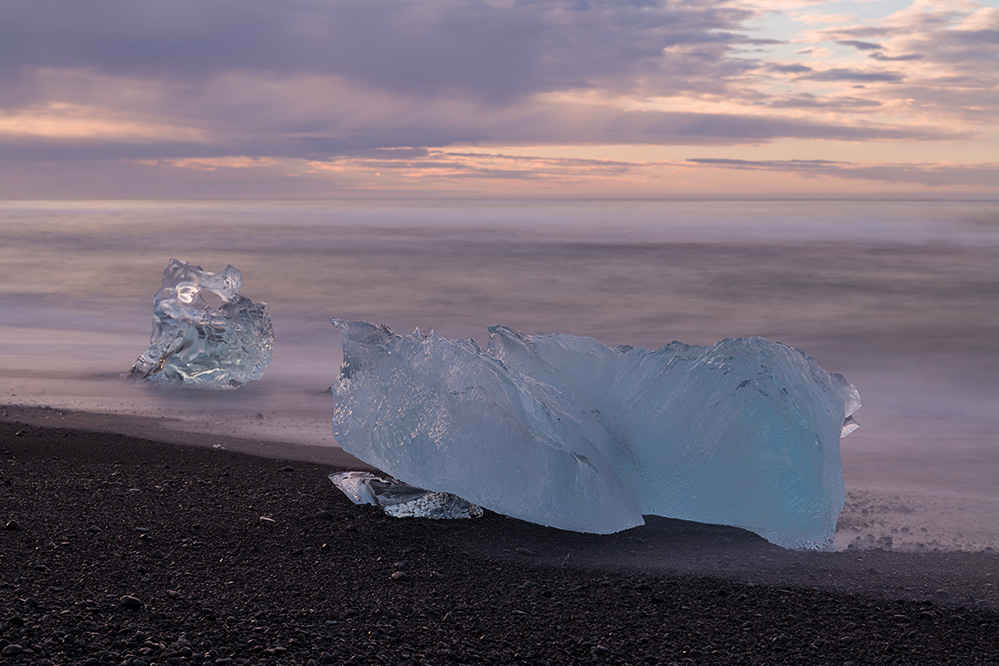 Morgens am Diamond Beach