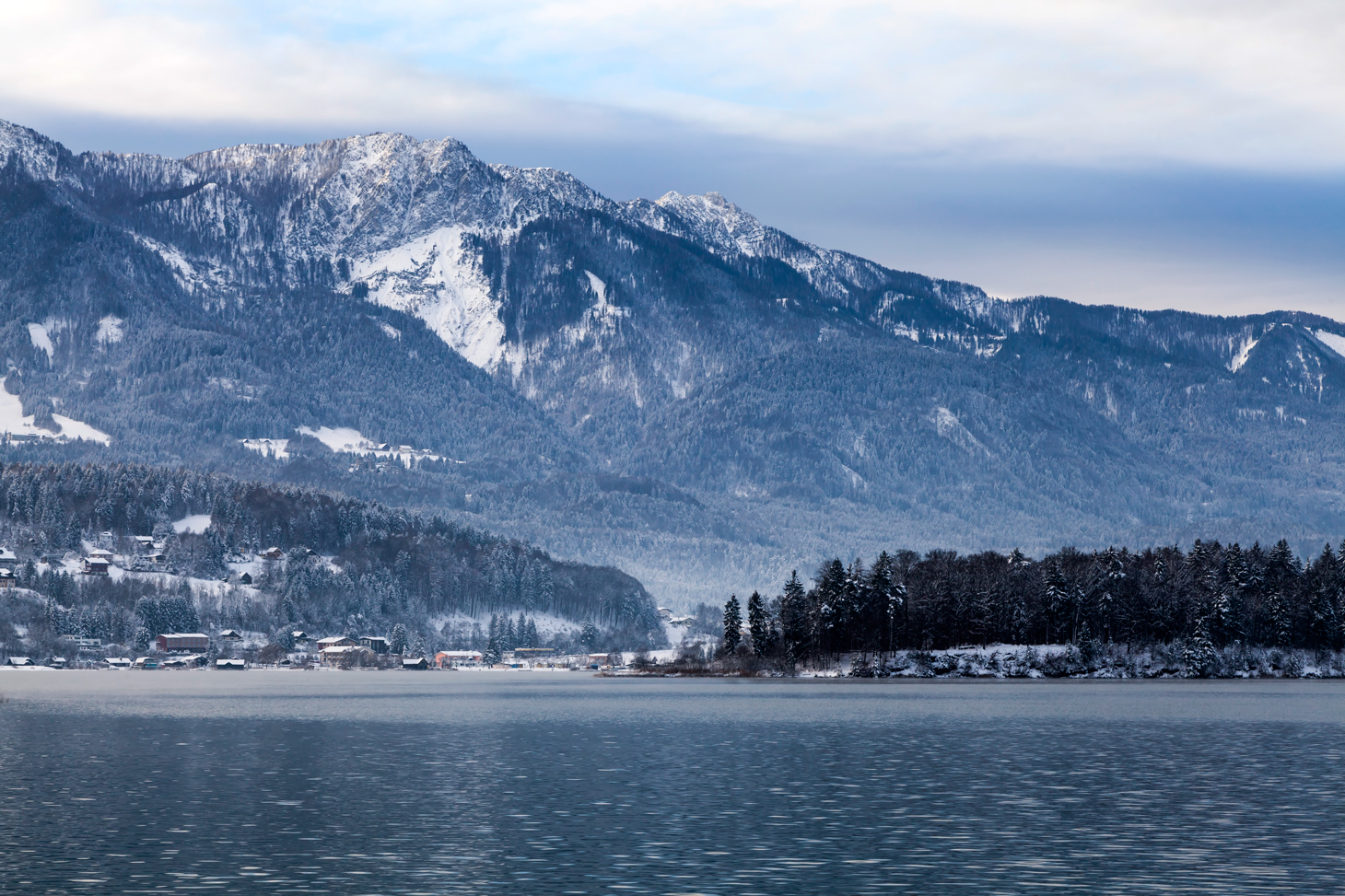 Morgens am Faaker See