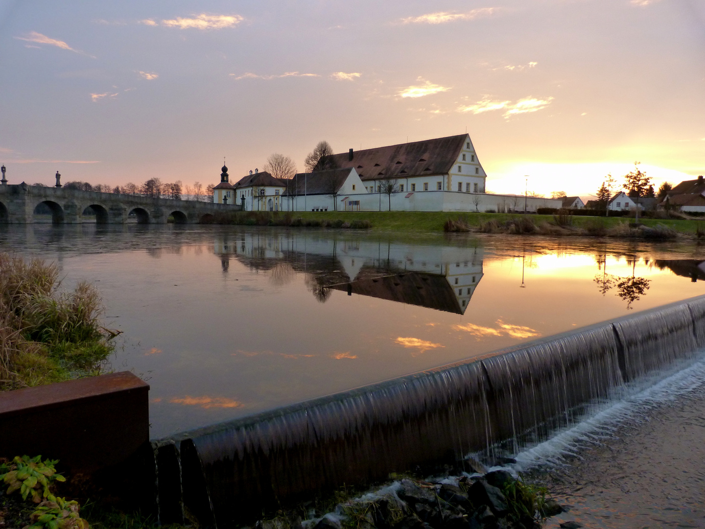 Morgens, am Fischhof in Tirschenreuth