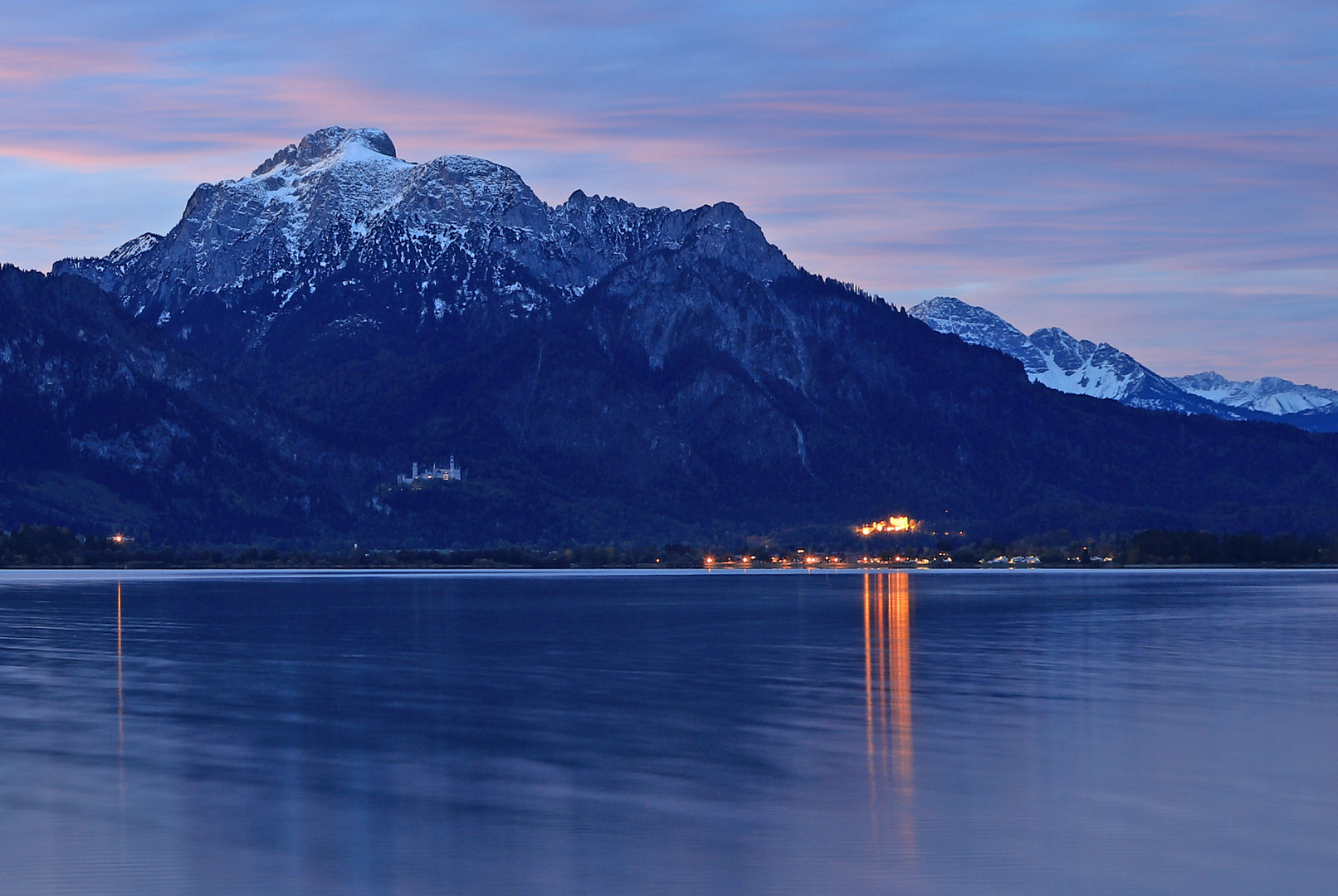 Morgens am Forggensee