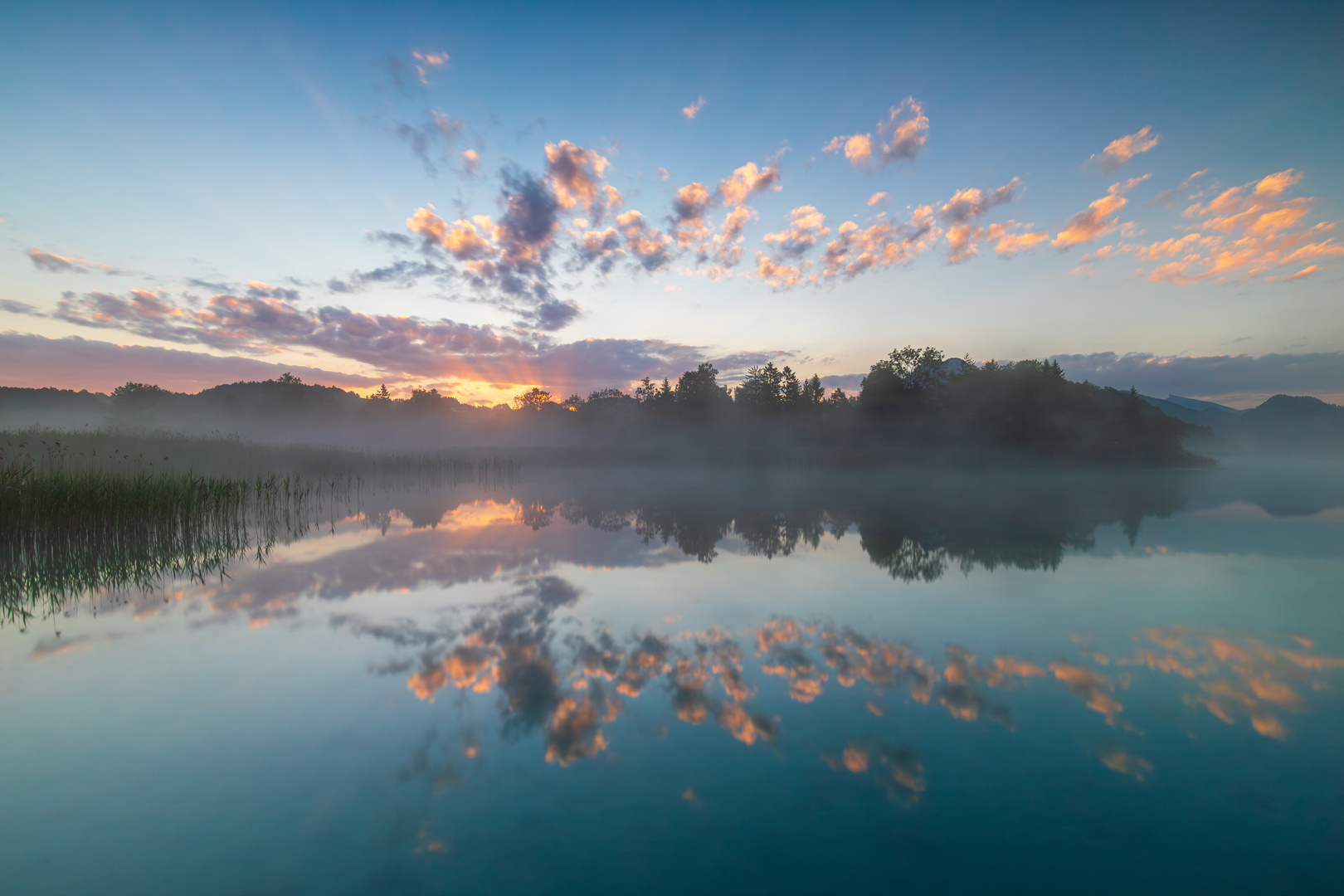 Morgens am Fuschlsee