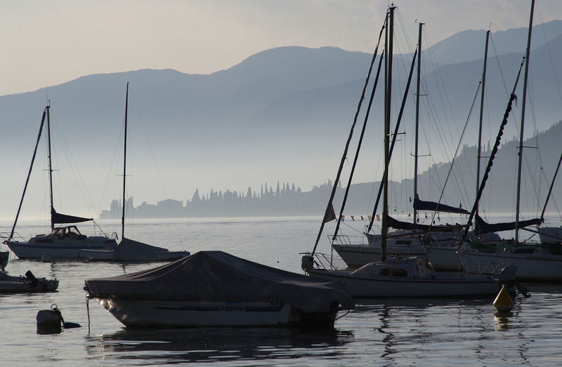 Morgens am Gardasee