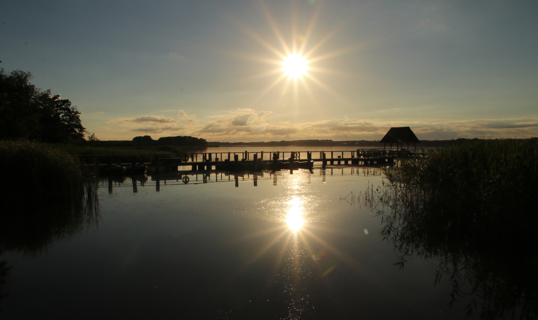 Morgens am Hemmelsdorfer See