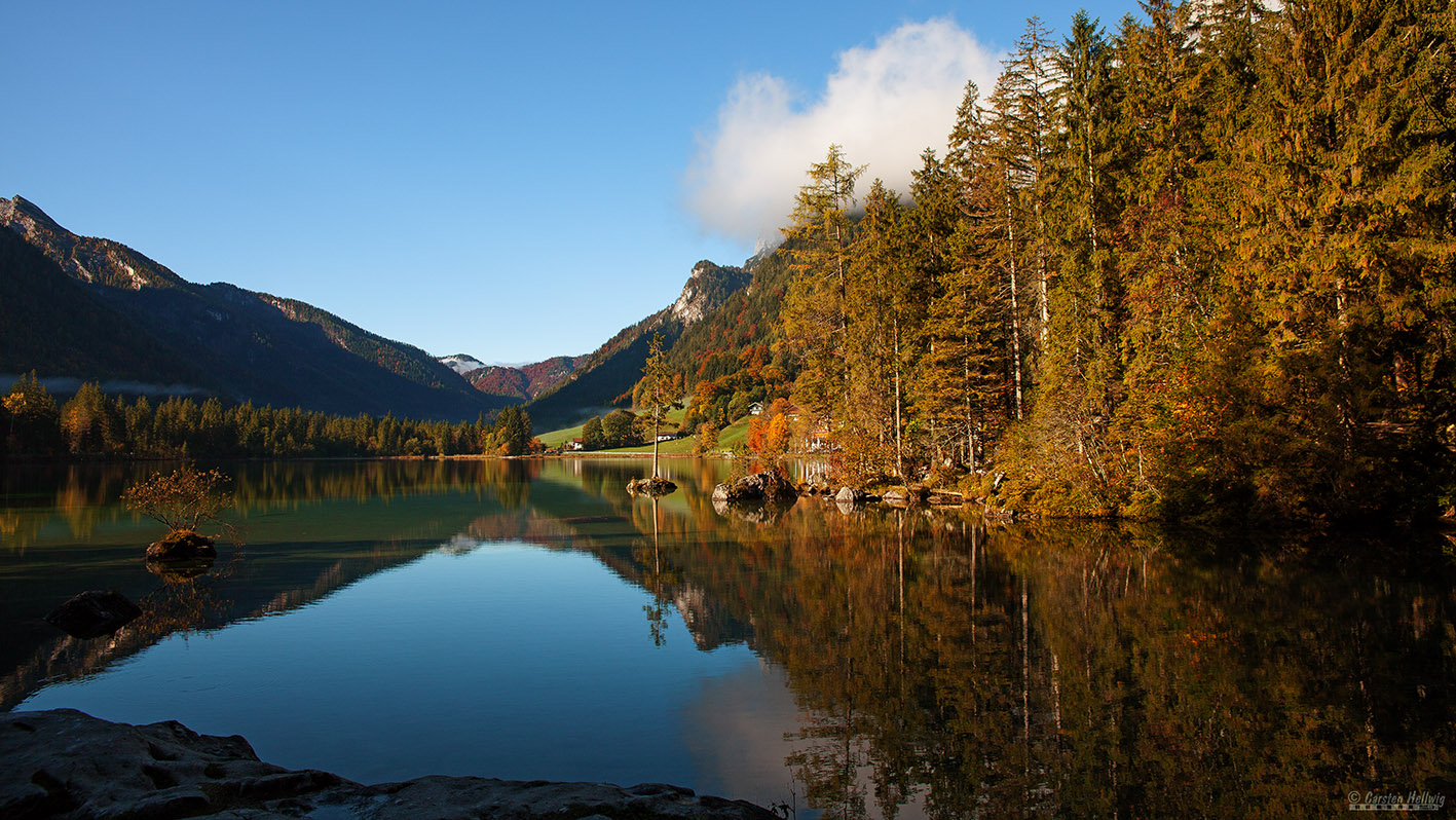 Morgens am Hintersee