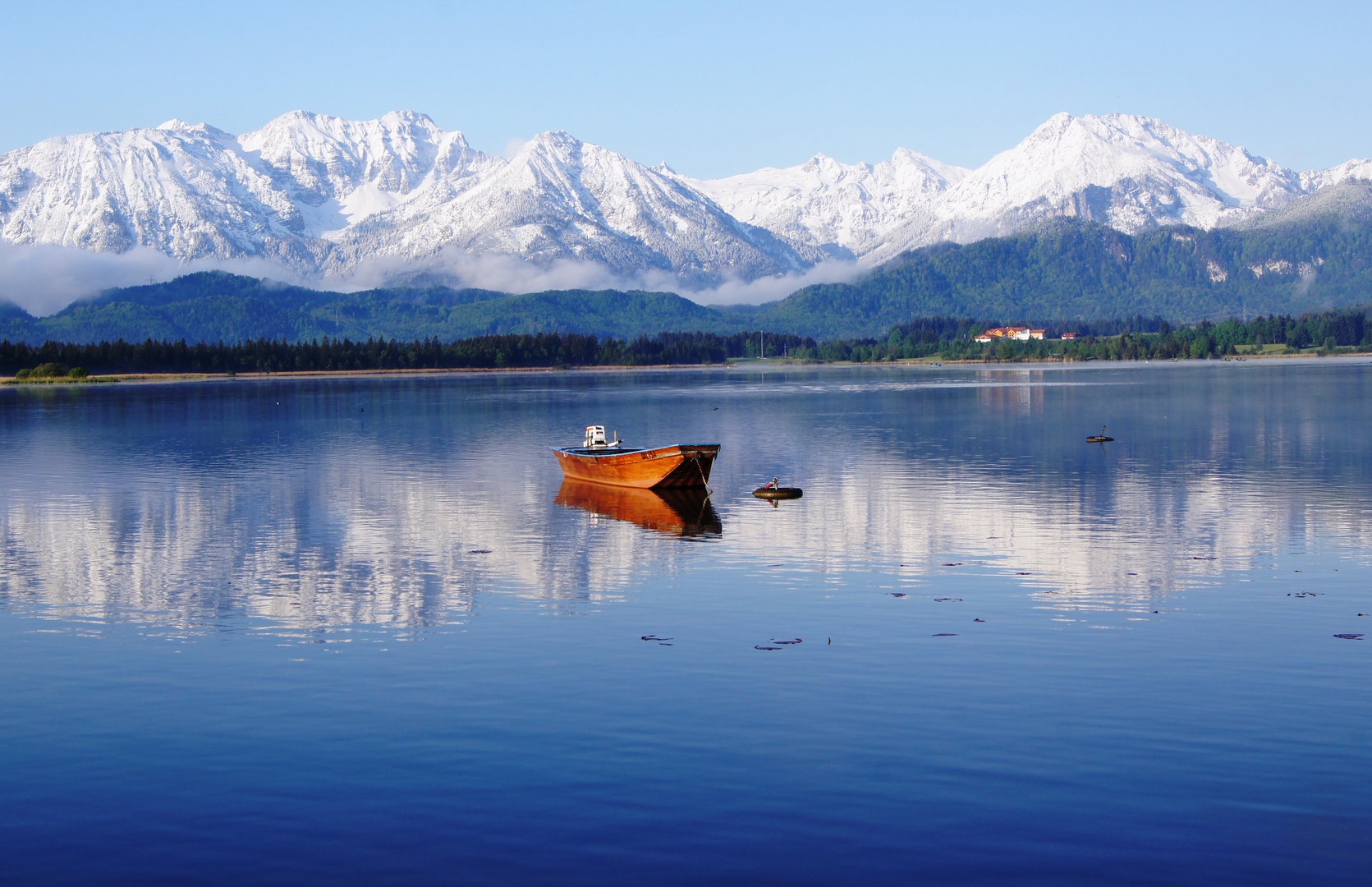 morgens am Hopfensee / Allgäu