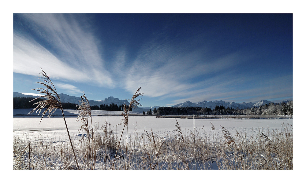 Morgens am Illasbergsee