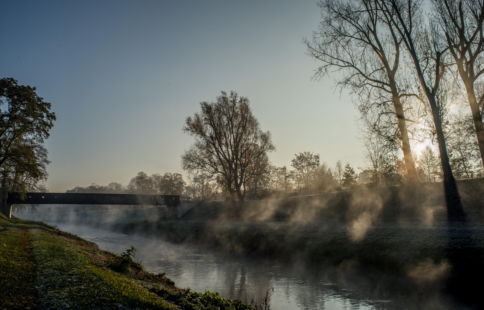 Morgens am Kanal 2