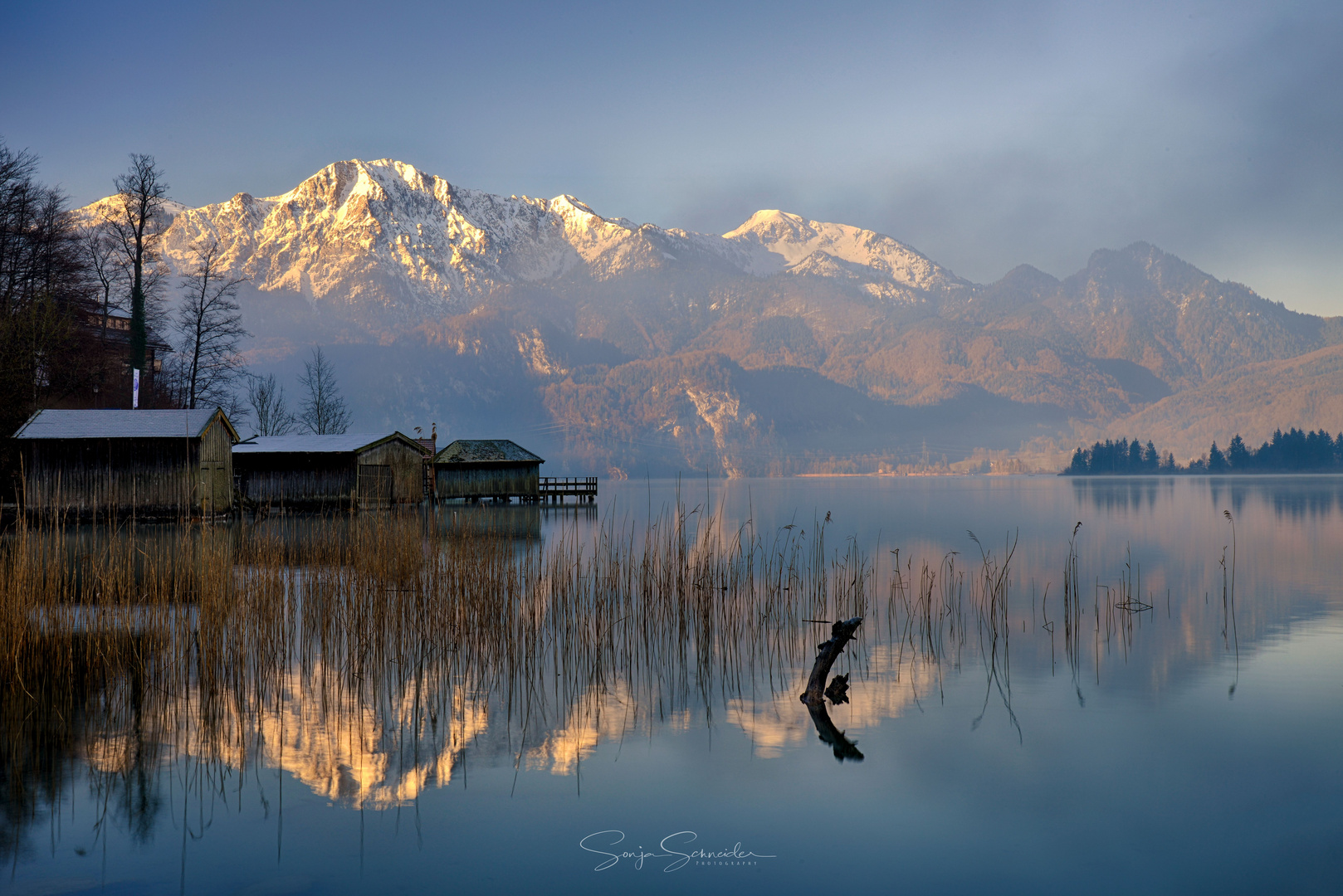 Morgens am Kochelsee