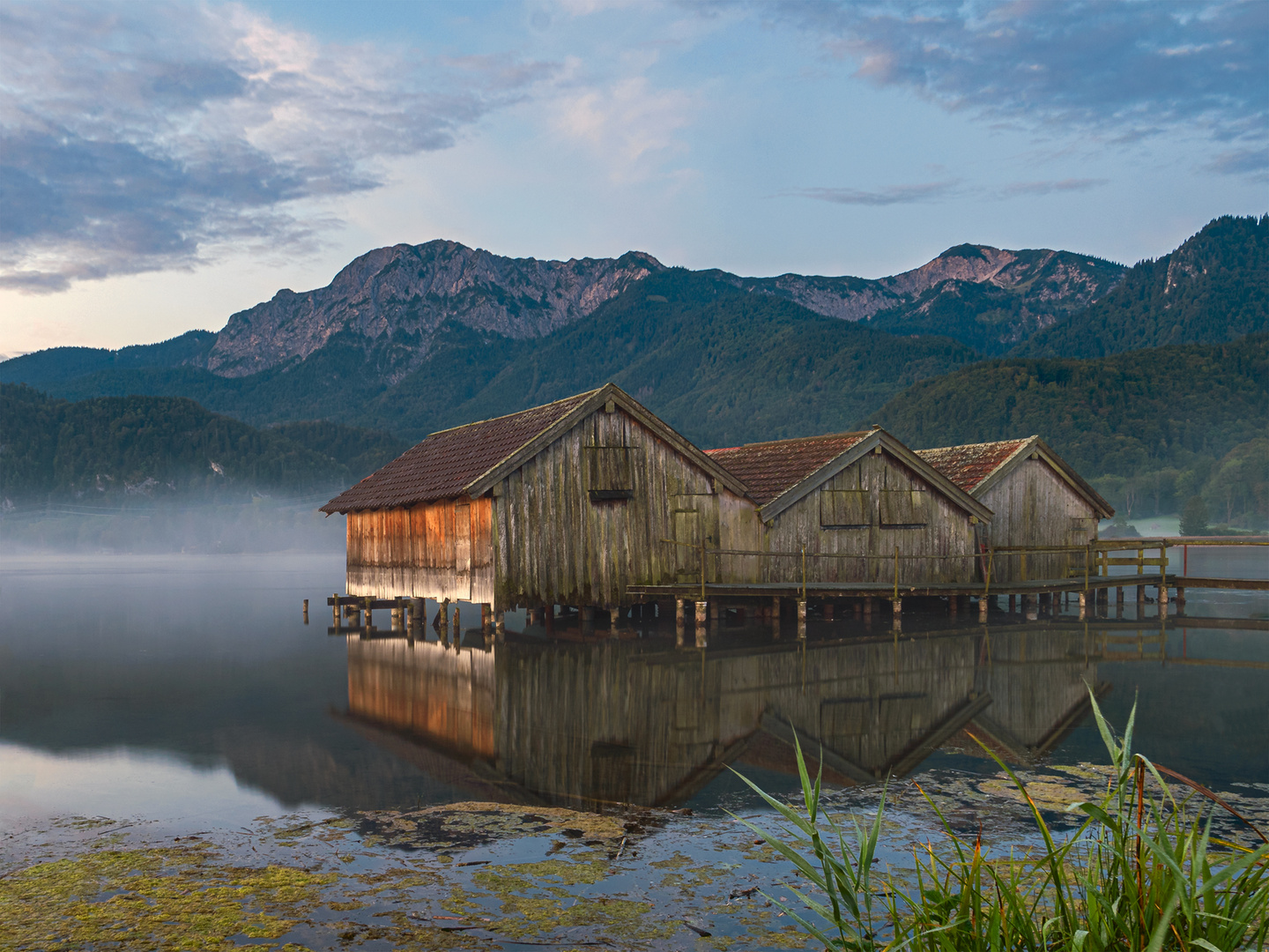 Morgens am Kochelsee