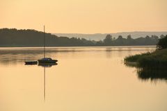 morgens am Lac de Madine