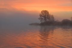 Morgens am Lac de Madine