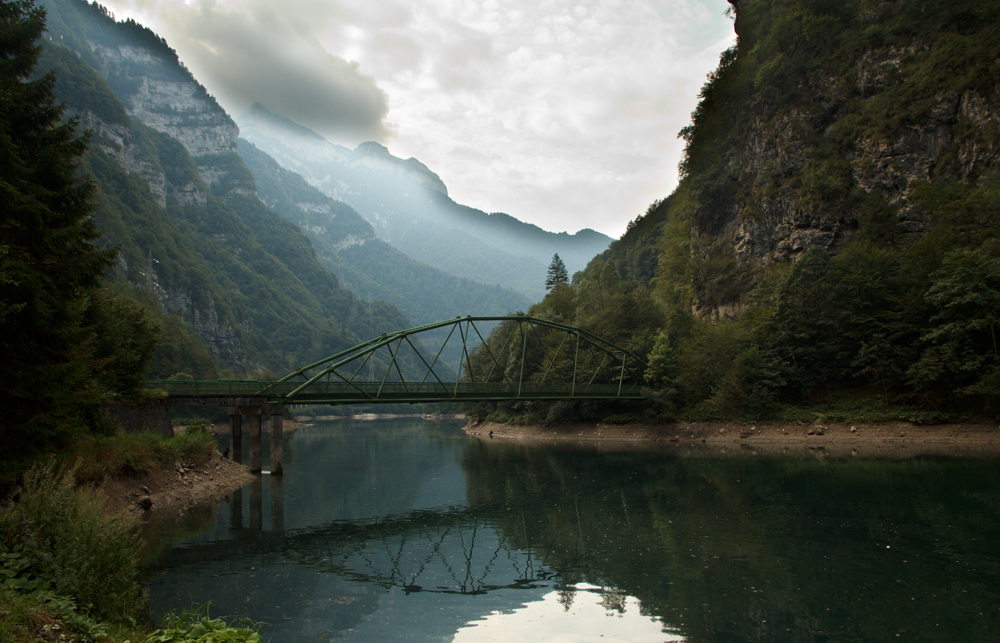 Morgens am Lago di Schena